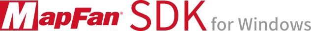 MapFan SDK for Windows